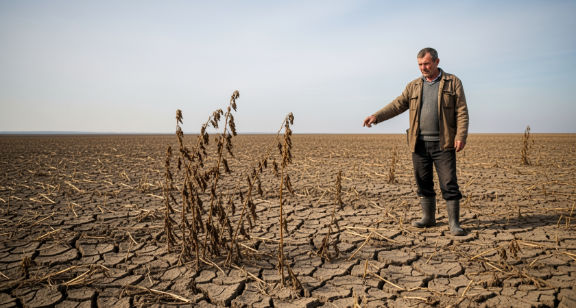 Засуха в Ростовской области поглотила 28-й район: почва высохла на 20 см в глубину