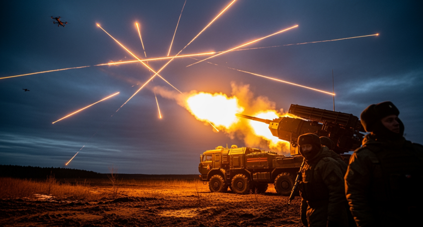 Ночная атака дронов ВСУ на Каменский район: ПВО отразило удар без жертв