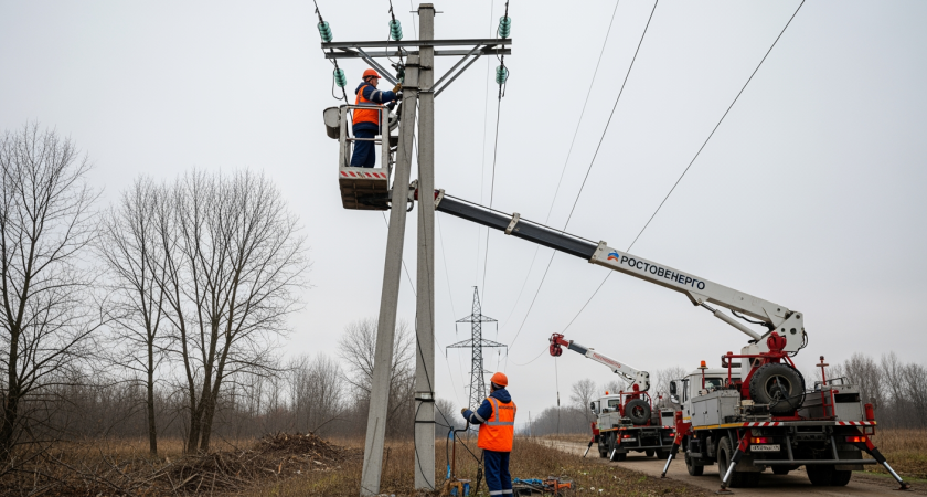 22 тысячи изоляторов и 1700 опор: как Дон готовился к зимним нагрузкам за 1,3 млрд