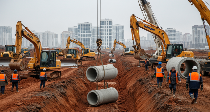 Котлованы, коллектор и 10,8 млрд: в Ростове сорвалась грандиозная реконструкция ливневки до 2028 года