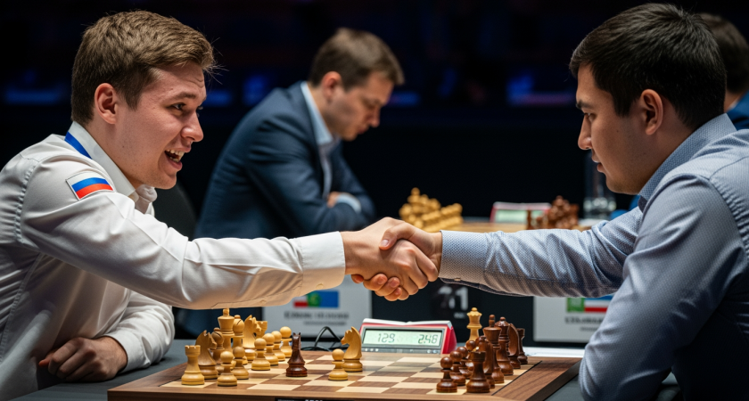 23-летний ростовчанин Есипенко прорвался в восьмерку сильнейших: 30 партий за право на шахматную корону