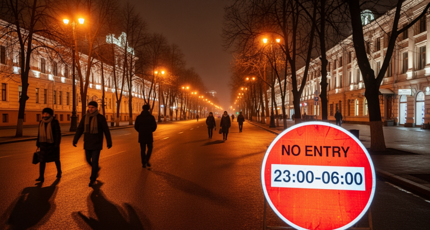 «Платиновый километр» Пушкинской в Ростове закроют для транспорта с 23:00 до 6:00