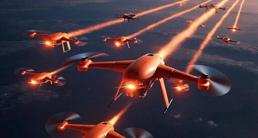 Серия из пяти хлопков и вспышки в небе: ночная атака дронов накрыла Таганрог и Ростов