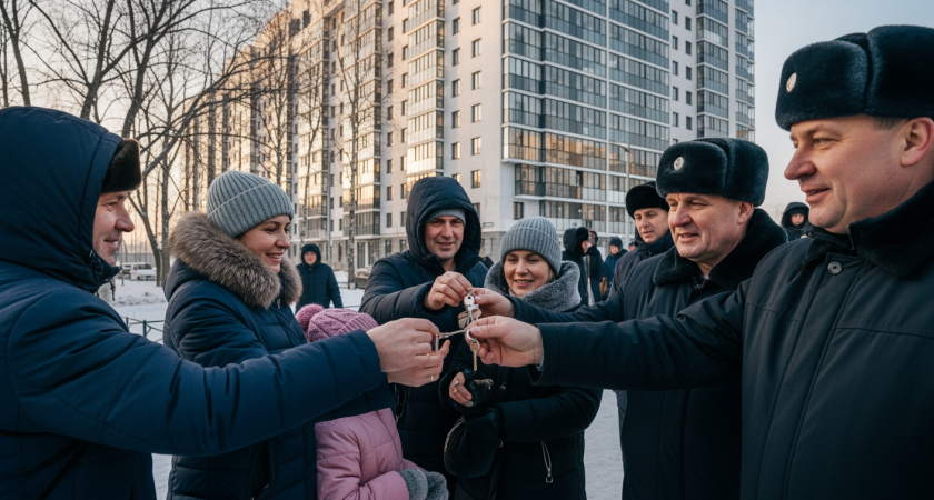 8-этажный дом на 9 тысяч «квадратов»: 36 дольщиков ЖСК «Дубовской» дождались ключей