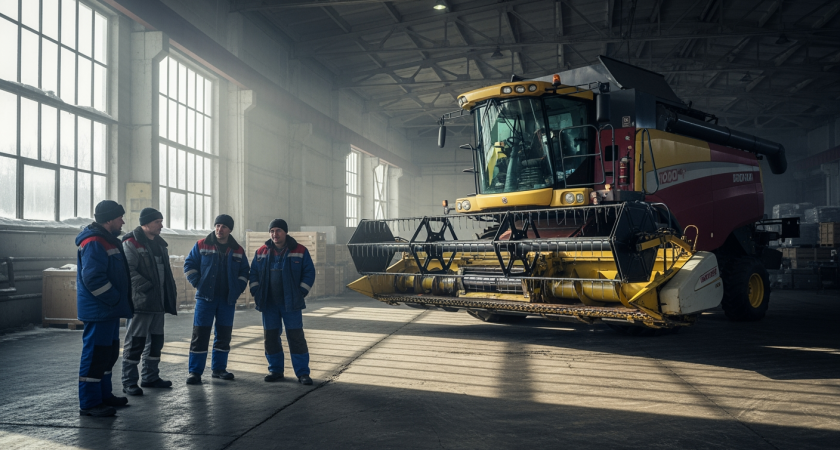 Рынок комбайнов рухнул с 8,5 тыс. до 2,7 тыс. машин за три года