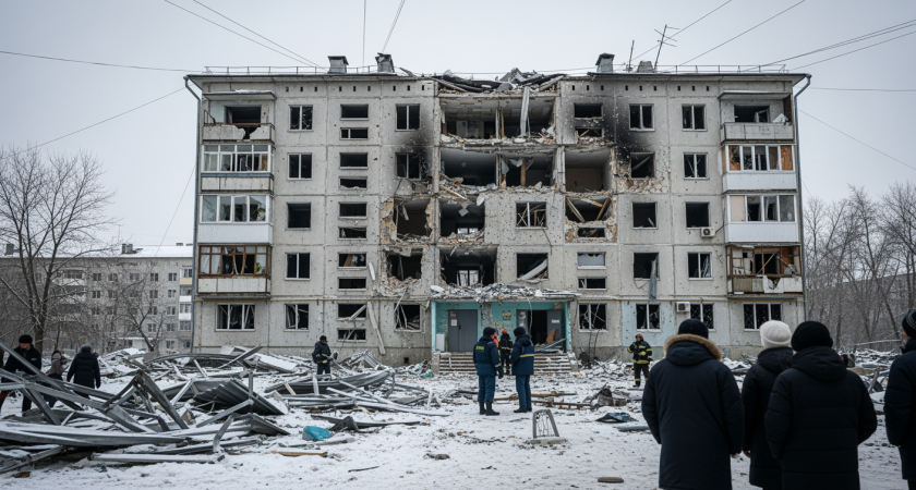 В Таганроге 20 семей потеряли все: последствия ночного налета беспилотников