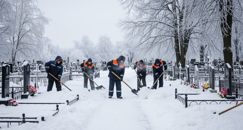 Один день уборки кладбища обойдётся Ростову в 61 тысячу рублей
