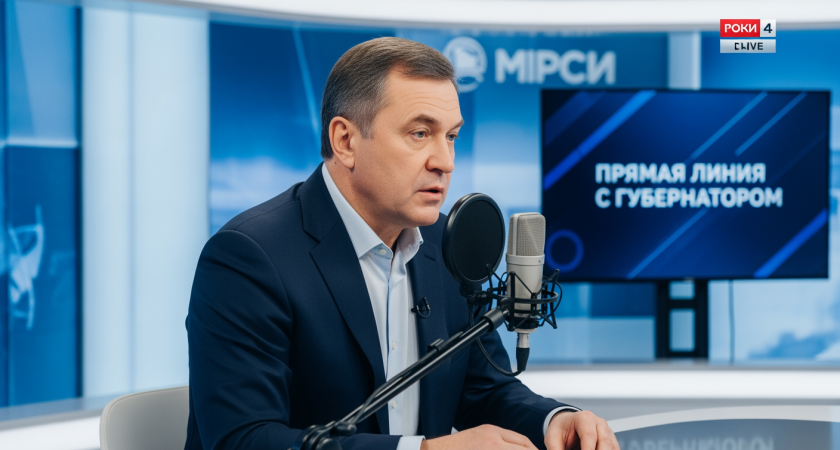 Губернатор Слюсарь ответит на вопросы дончан в прямом эфире «ДОН 24»