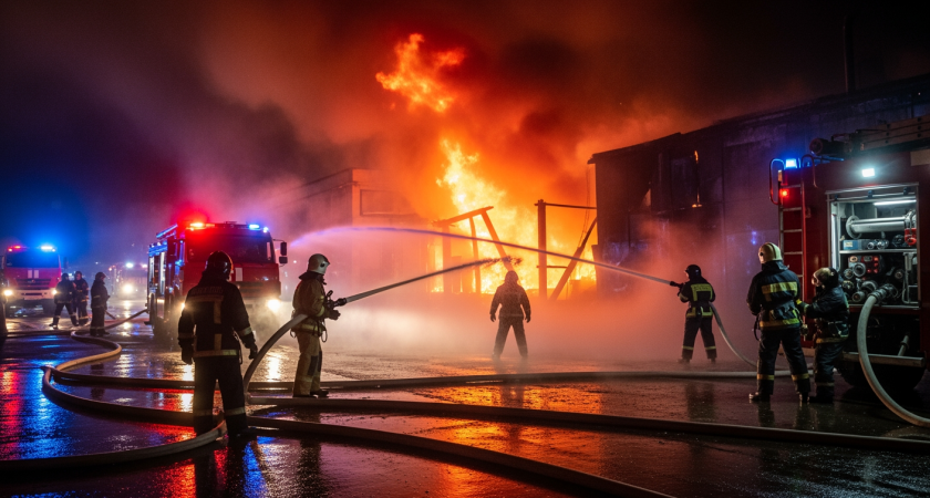Семь техногенных пожаров за сутки: спасатели спасли двух человек