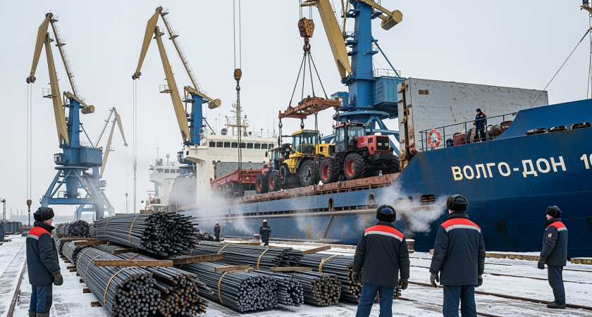 Ростовская область взорвала экспорт: металлы выросли в 2,7 раза за счет стальных полуфабрикатов