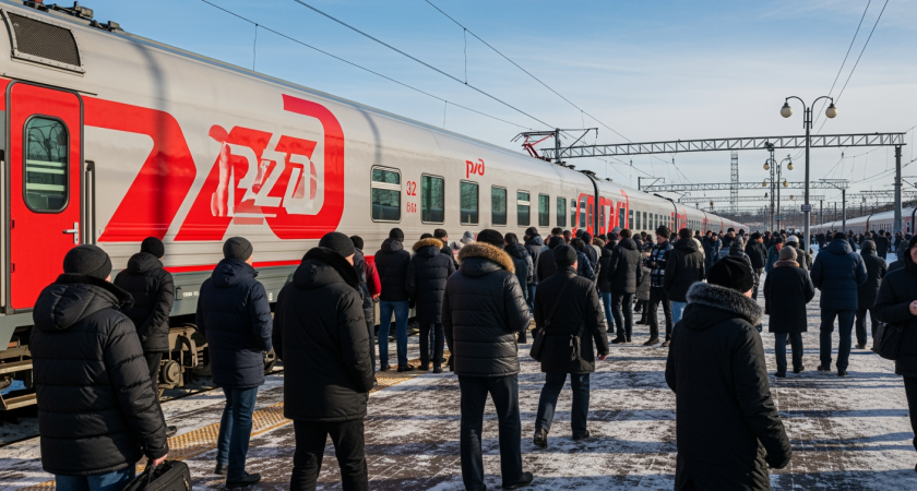 Отцы нашли способ занять удобное место в поезде, но троих из них поймали на этой уловке