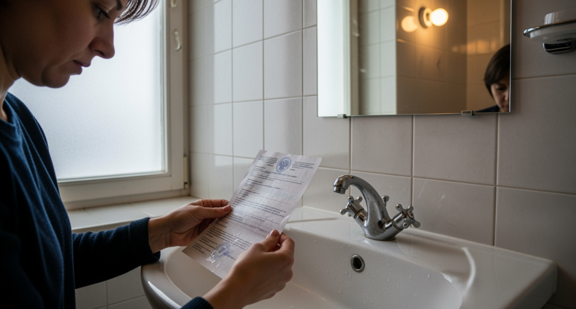 Когда уходу из квартиры на недельку, всегда оставляю записку в ванной - соседи благодарны за эту хитрость