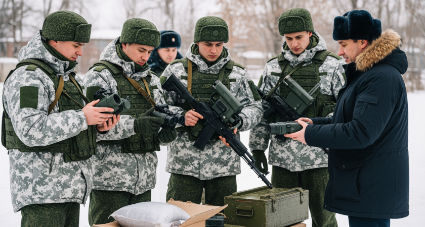 Ростов передал армии приборы ночного видения и антидроновые ружья на 21 млн