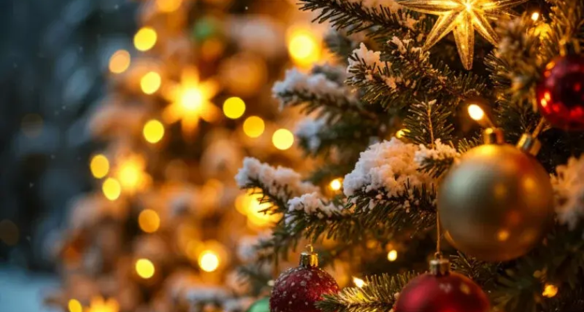 В парке Горького зажгли главную елку Таганрога: праздник начался