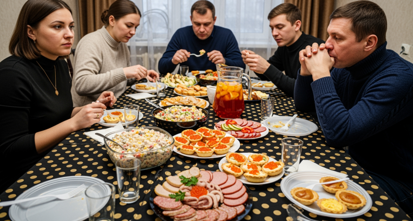 Праздничный стол без больших трат: какой салат выбрать на Новый год экономно