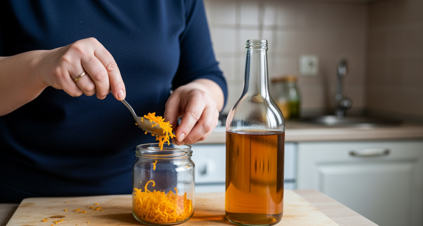 Апельсиновые корки с уксусом — зимний лайфхак, который хозяйки держат в секрете от подруг