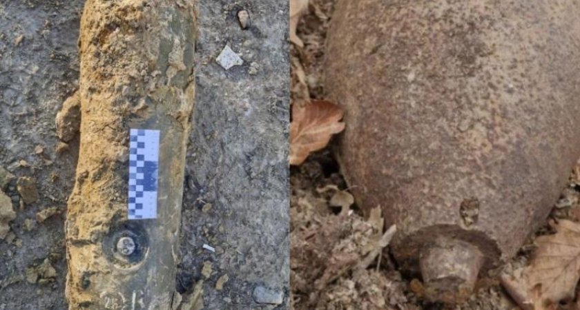 В Ростове нашли две фугасные бомбы времён ВОВ при строительстве