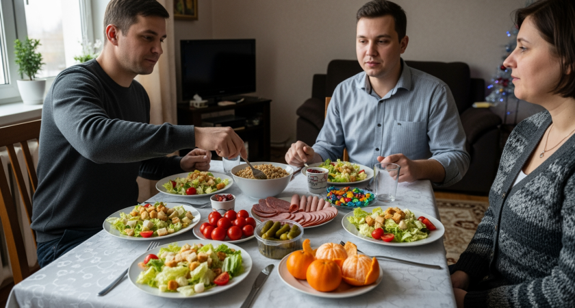 Универсальный салат с крабовыми палочками, который готовлю в будни и праздники - бюджетно, за 15 минут и всегда со вкусом