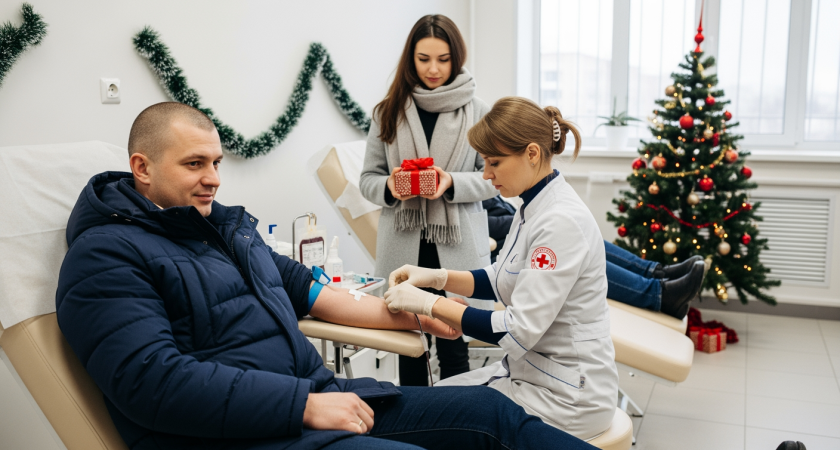 Ростов запускает новогоднюю донорскую акцию с подарками и Дедом Морозом