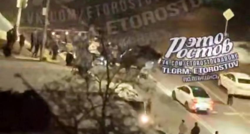 Беспорядки в новогоднюю ночь: в Ростове толпа устроила драки и дрифт под петарды