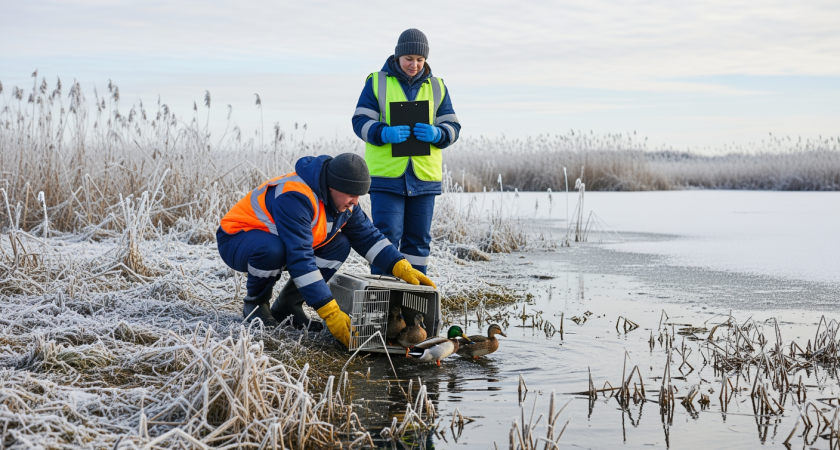 Ростов запустил 16,5 тысячи животных: утки, фазаны и олени вернулись в природу