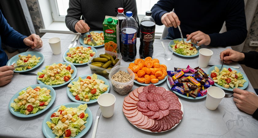 Новогодний стол без вреда фигуре: 7 секретов диетолога для праздника