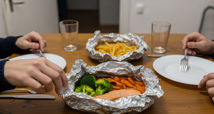 Матовой или блестящей стороной: секрет правильного использования кухонной фольги