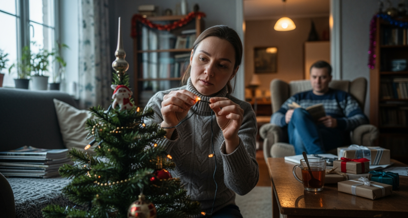 Глава района предупредил жителей об опасности гирлянд и обогревателей на Новый год