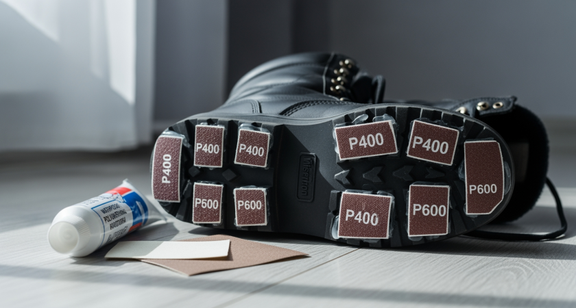 3 движения щёткой по подошве - и на льду не поскользнёшься: держит как клей