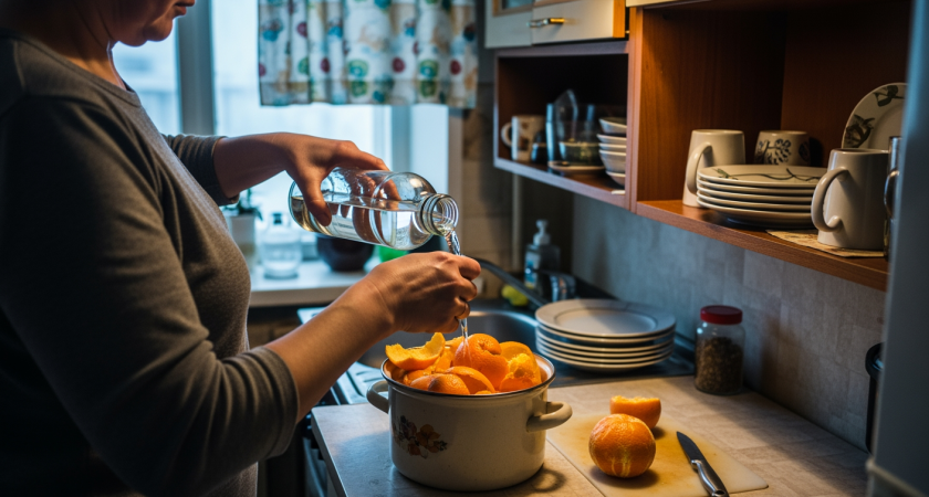 Лимонные корки в уксусе — простой способ, который я берегу для себя уже три года подряд