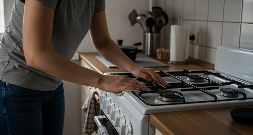 Решетка плиты как новая за четверть часа: способ без бытовой химии избавляет от многолетних загрязнений