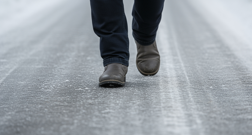 3 капли на подошву - и гололёд больше не враг: простой лайфхак для уверенной зимы