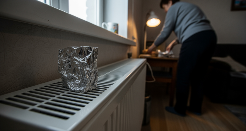 Один простой лайфхак с фольгой согреет квартиру даже в лютый мороз за час работы