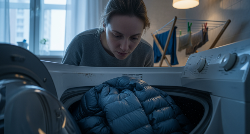 Верните объем пуховику после стирки за 10 минут - простой способ без приборов и хлопот
