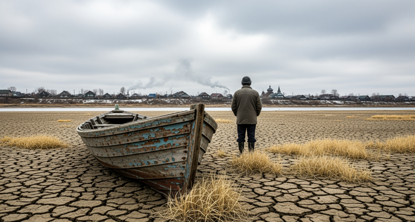 Исторический минимум: Дон потерял 70% воды в 2023 году, повторив рекордное обмеление 1972 года