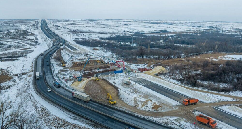 «Автодор» капитально отремонтирует 30 км трассы М-4 «Дон» и построит надземный переход в 2026 году