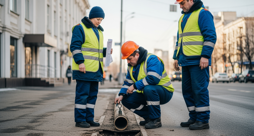 Порыв водовода на Стрелковой оставил без воды пять улиц Ростова — восстановление к 23:00