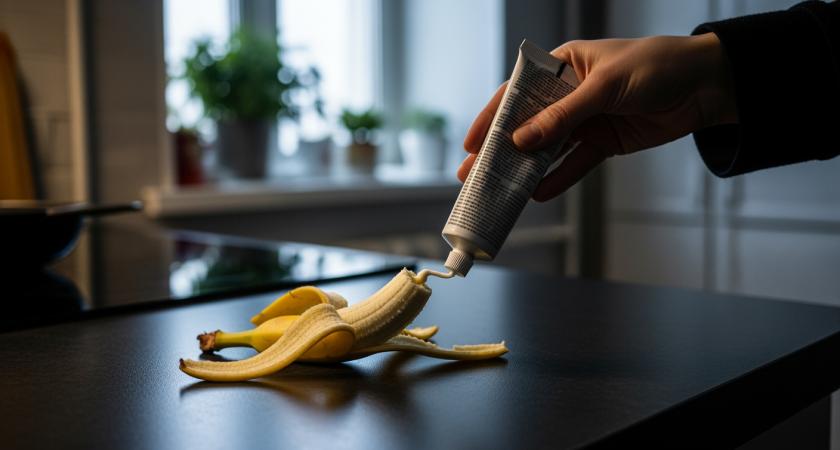 Посыпаю кожуру банана солью: зимний лайфхак для умных лентяев, о котором вы пожалеете, что не знали раньше