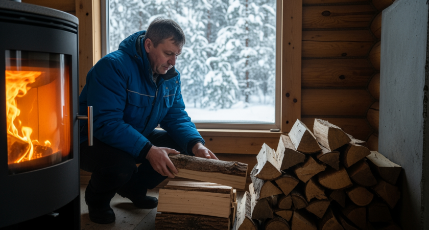 Вековая мудрость: простые научные приемы заставят дрова гореть вдвое дольше. Секреты, которые передаются поколениями