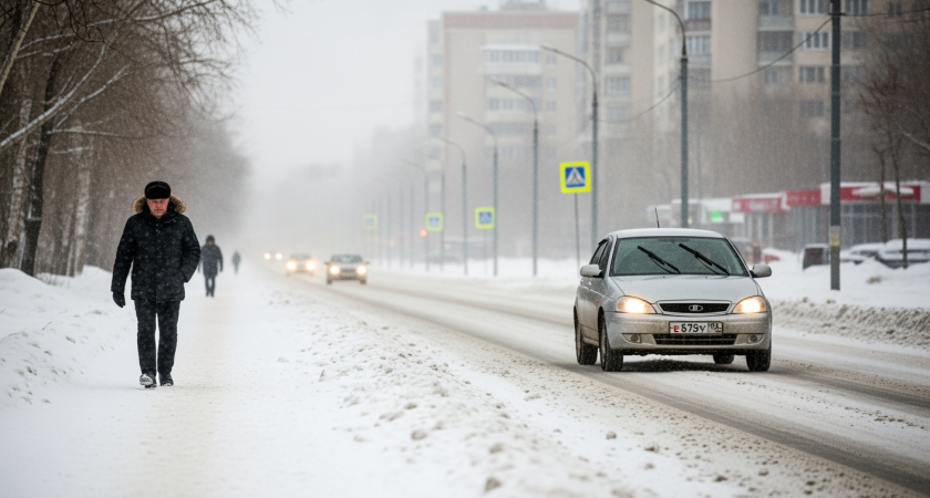 Шоковое похолодание до -26: Ростовскую область накроют метели и опасный гололед
