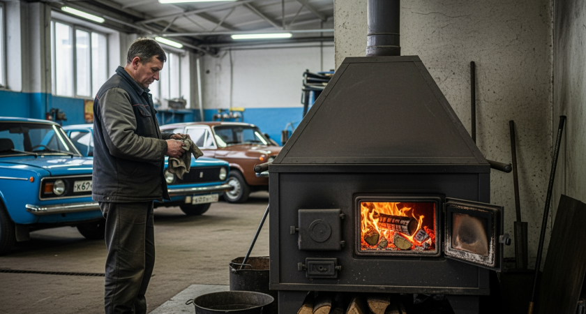Старинный способ обогрева дешевле батарей: как я устанавливаю простую печь везде, где нужно тепло