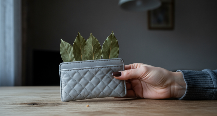 Держу лавровый лист в бумажнике годами - финансовая хитрость, которая стабильно работает и меняет жизнь к лучшему