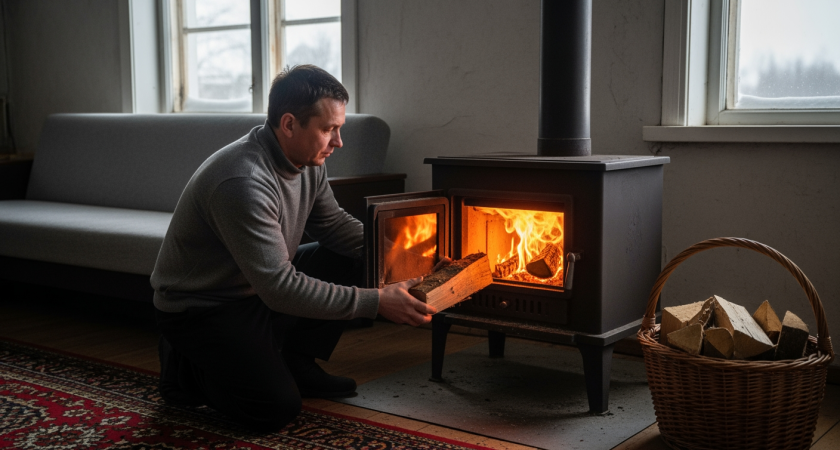 Положите в печь всего 2 предмета — и забудьте о чистке дымохода: застарелая сажа исчезает полностью, обеспечивая идеальную тягу