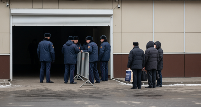 Приставы установили процедуру вывоза товара с закрытых темерницких рынков — 700 торговцев под замком