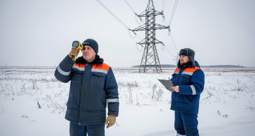 Тепловизоры на высоте 25 метров: как энергетики проверили 2,6 тыс. км ЛЭП от Ростовской АЭС