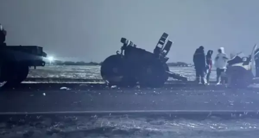 66-летний водитель «Шевроле Нивы» погиб в двойном столкновении с грузовиками на трассе в Зимовниковском районе