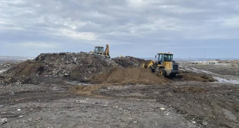 Полигон ТБО в Каменске-Шахтинском потушен: все очаги тления локализованы за 3 дня