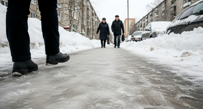 Старый дедовский метод против зимних падений: простая обработка обуви заставит лёд бояться ваших шагов