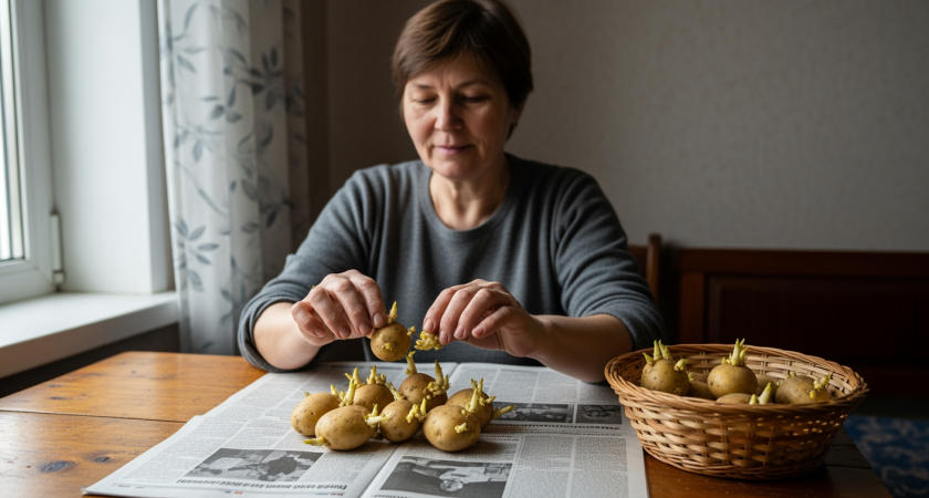 Дедовский способ посадки картофеля корнями вверх увеличивает урожай втрое при минимальных затратах