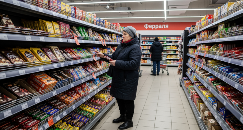 Нашла в Магните знакомую Коммунарку с солёной карамелью и не поверила своим вкусовым рецепторам